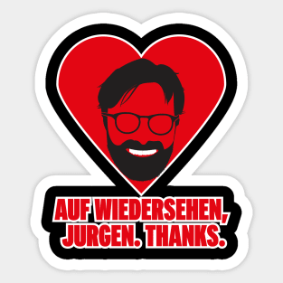 Auf Wiedersehen, Jurgen Sticker